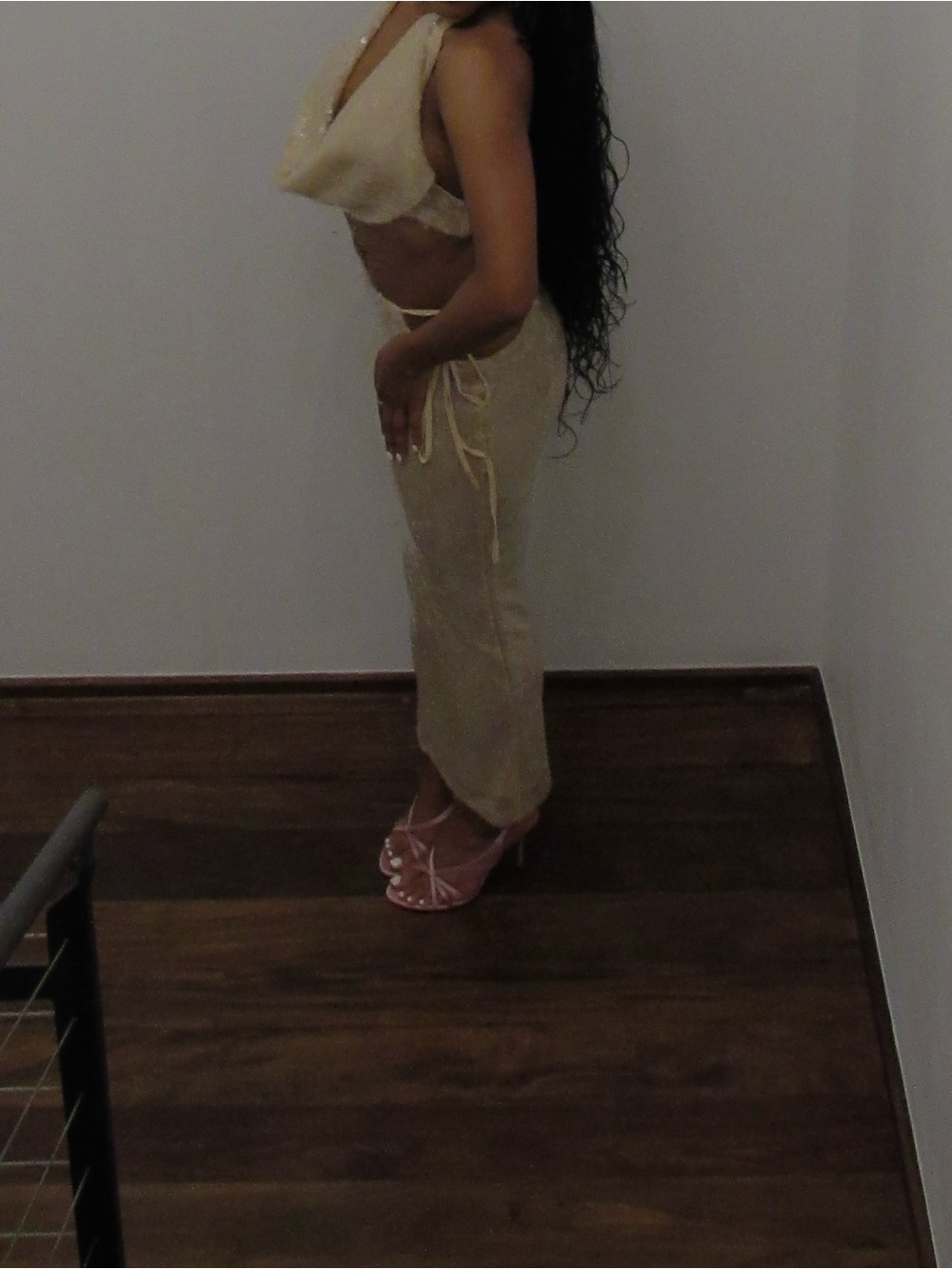 Mars The label Elegant Cream Two-Piece Evening